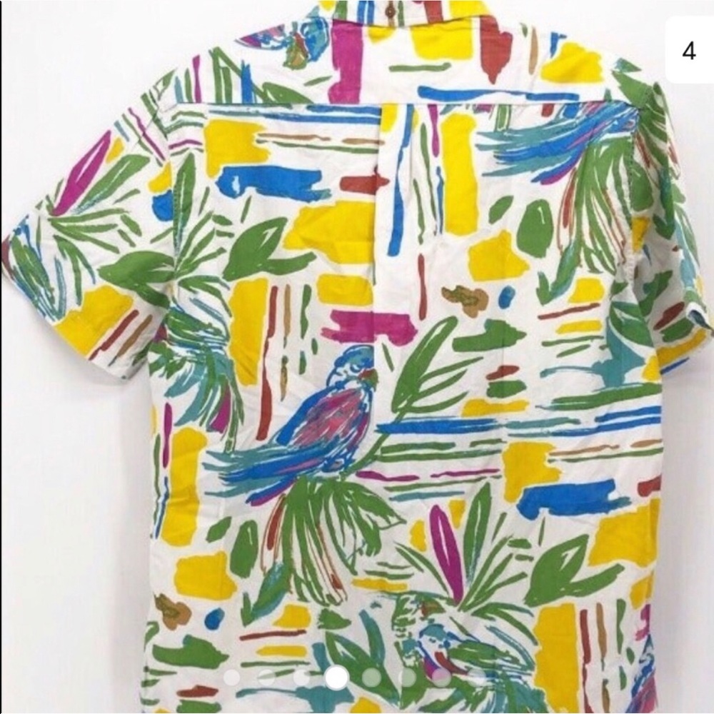 Chubbies NWT The Shaka Mens Shirt Medium - Picture 3 of 5